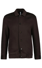 Overshirt aus Wolle
