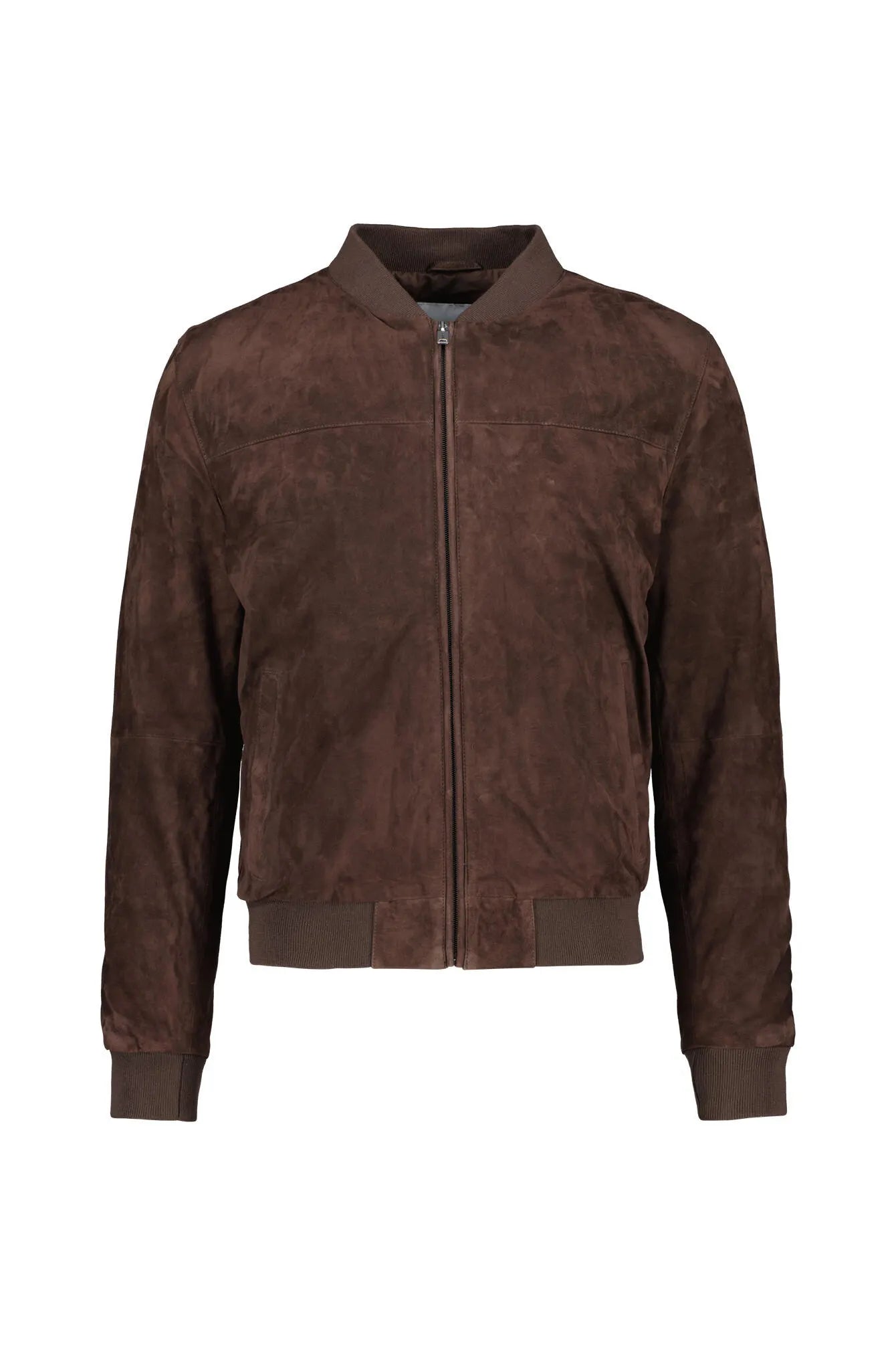 Bomberjacke aus Wildleder