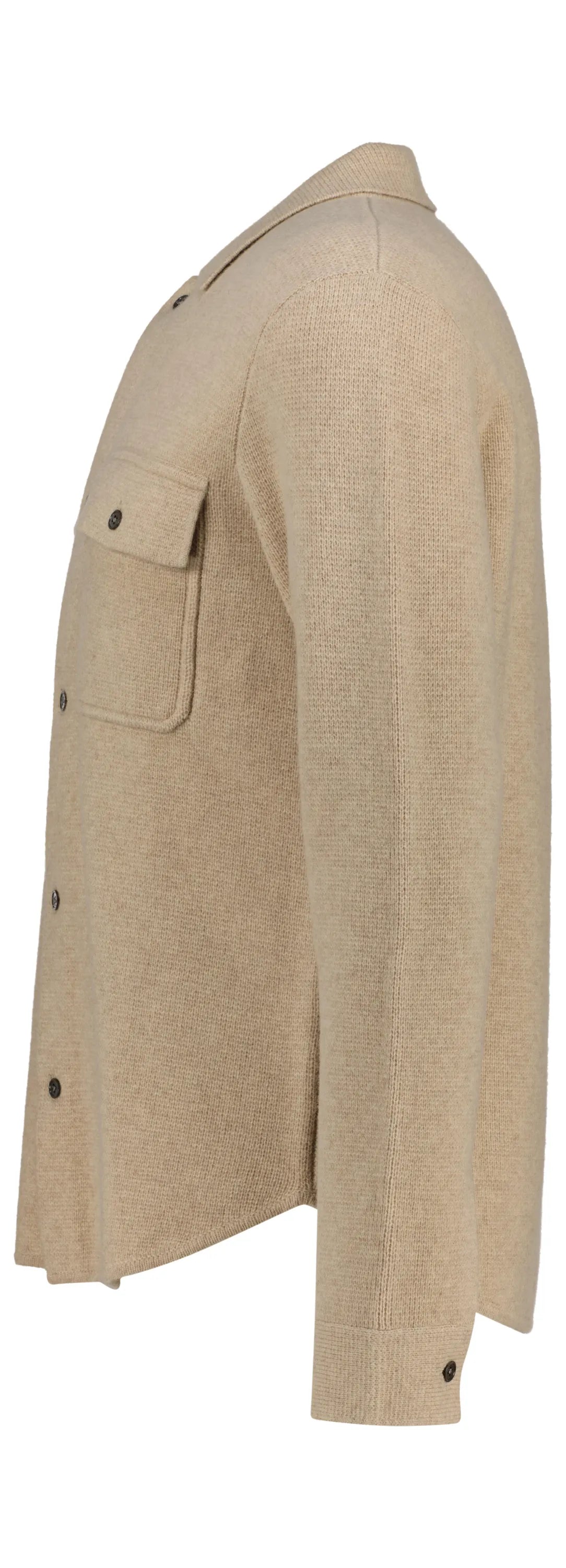 Overshirt aus Wolle