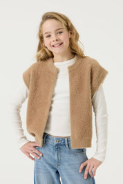 Strickjacke aus Viskosemix