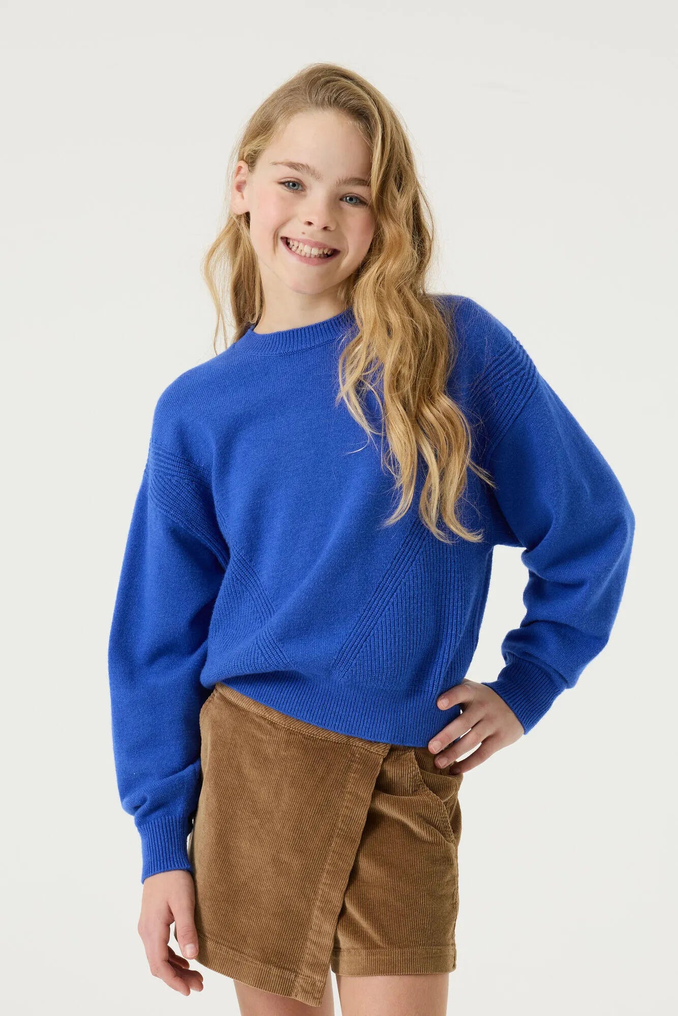 Strickpullover aus Viskosemix