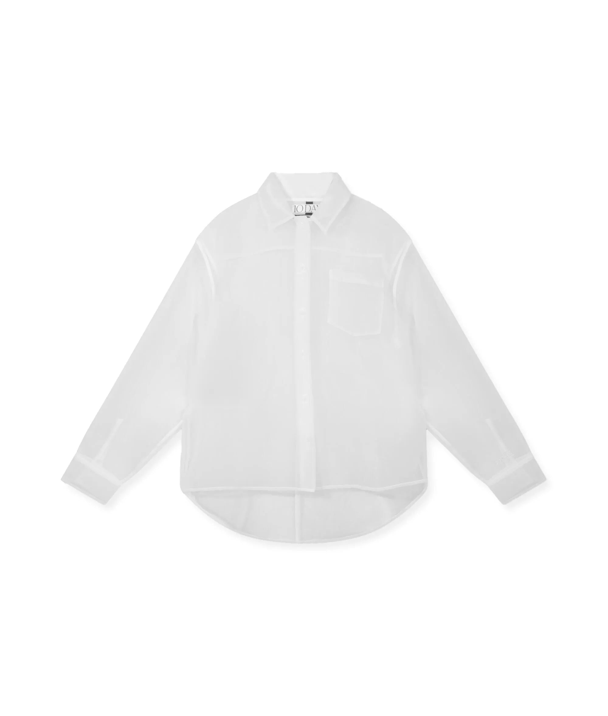 Bluse transparent Relaxed Fit