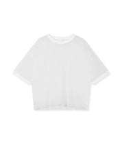 Mesh-T-Shirt transparent