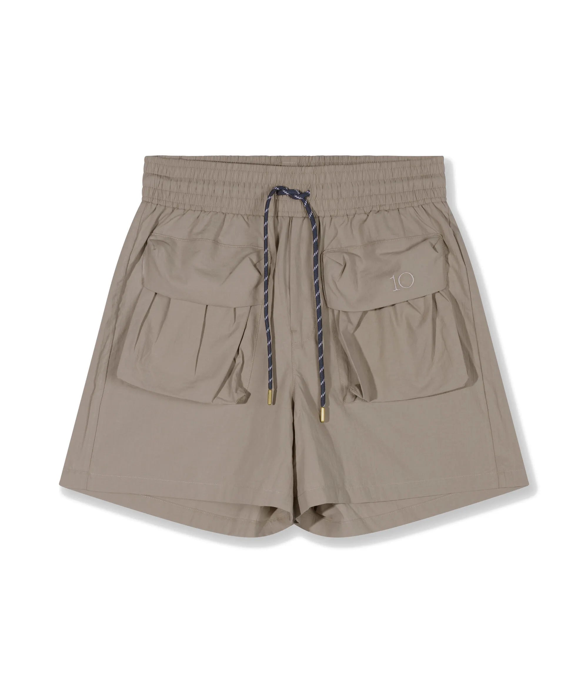 crinkle utility shorts