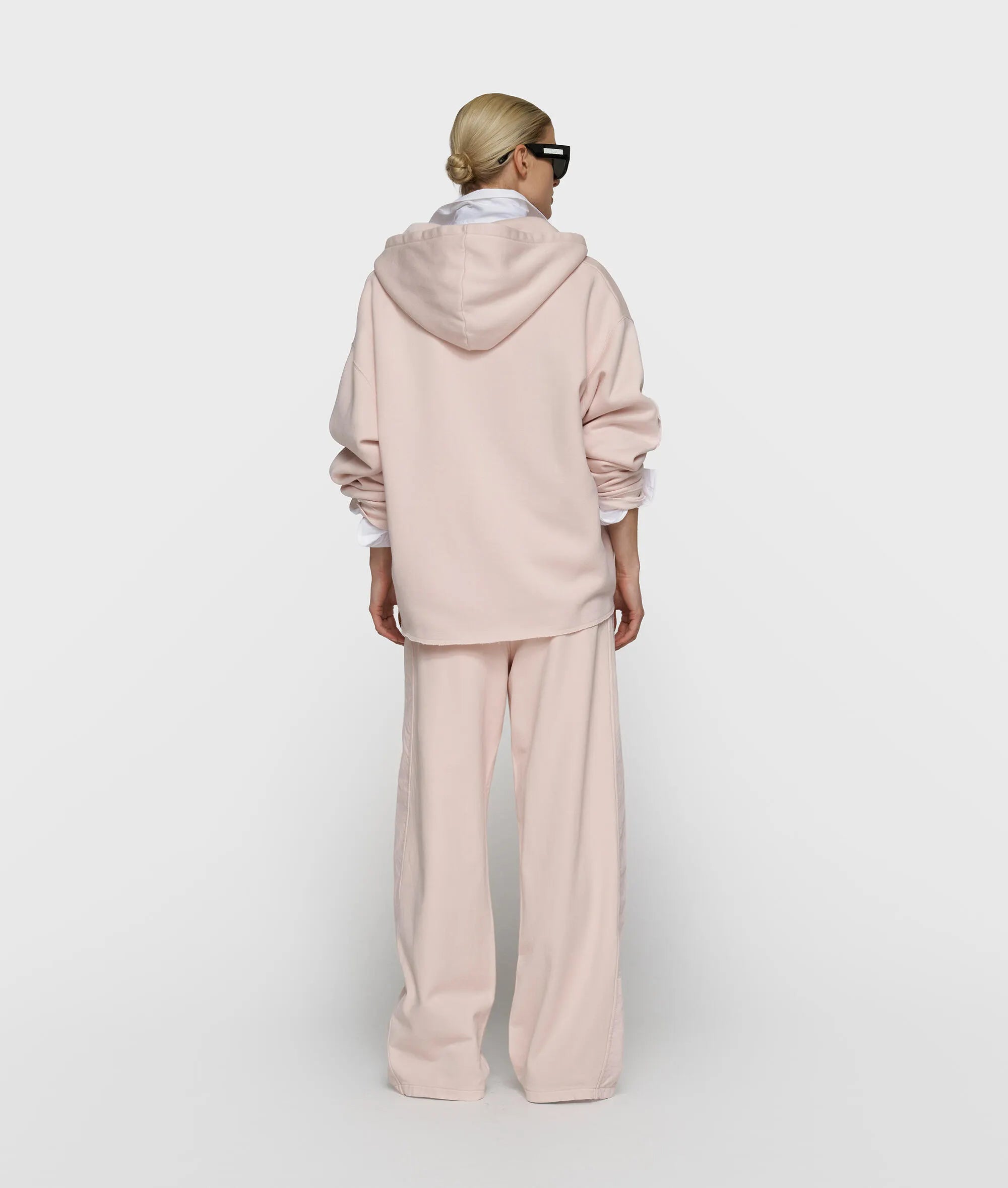 Sweatshirtjacke aus Baumwollmix