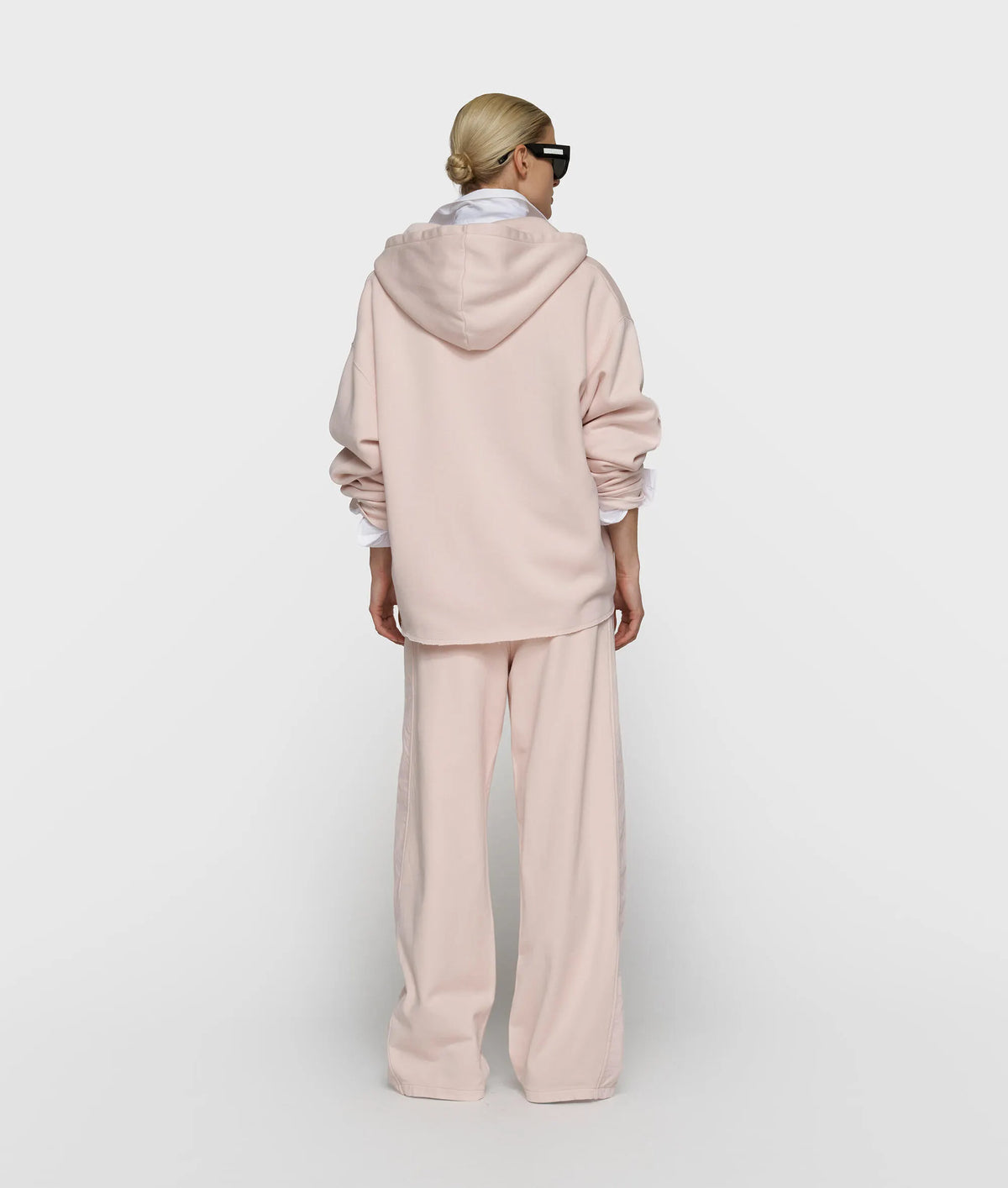 Sweatshirtjacke aus Baumwollmix