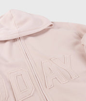 Sweatshirtjacke aus Baumwollmix