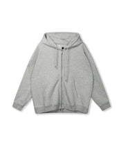 Sweatshirtjacke aus Baumwollmix