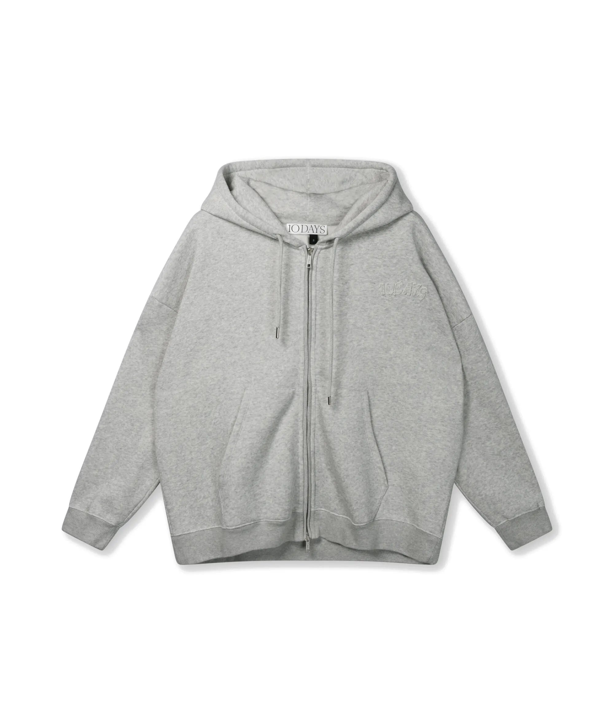 Sweatshirtjacke aus Baumwollmix