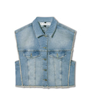 Jeansweste cropped