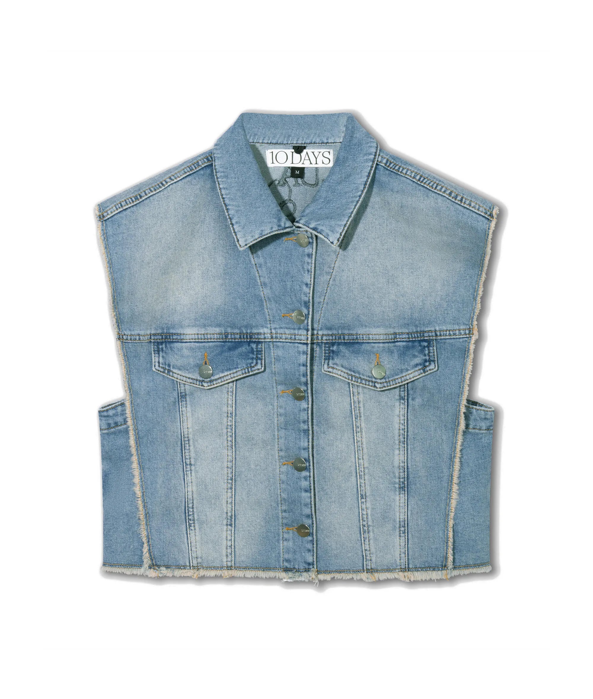 Jeansweste cropped