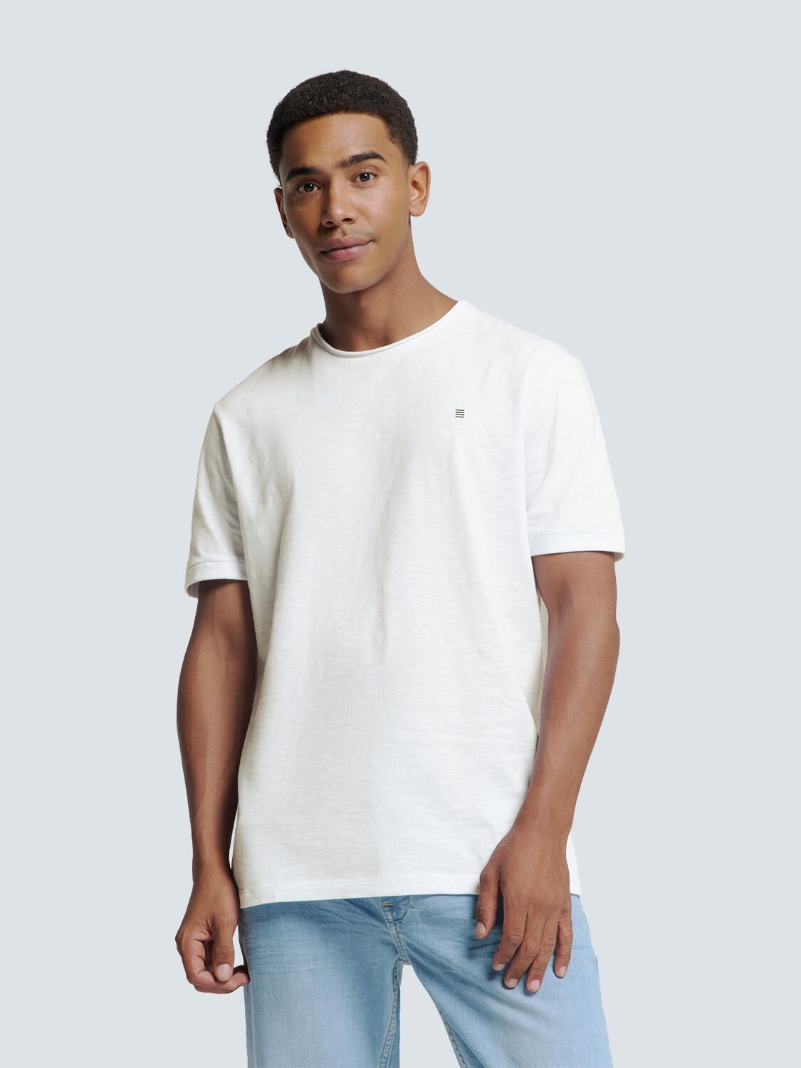 T-Shirt Regular Fit aus Baumwolle