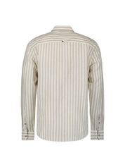 Leinenhemd gestreift Regular Fit