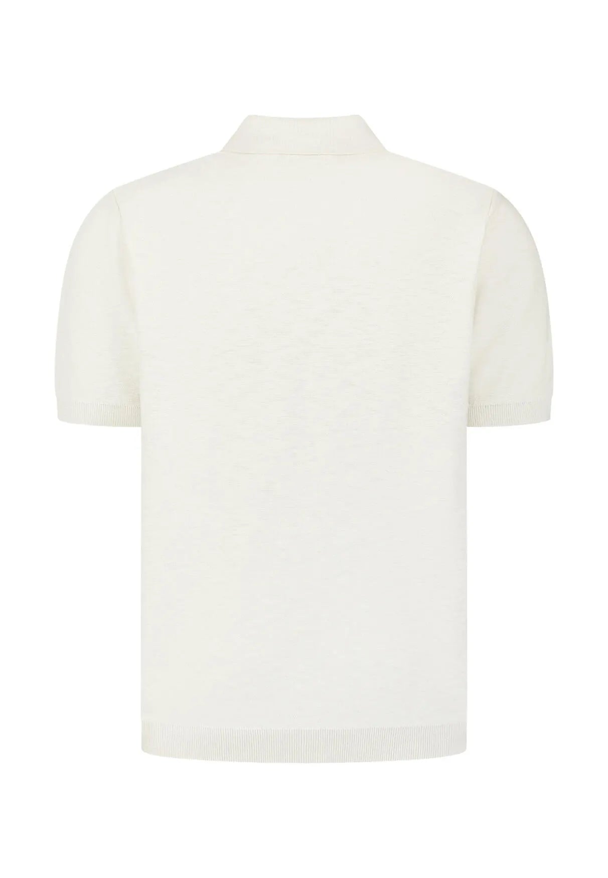 Strick-Poloshirt aus Baumwolle