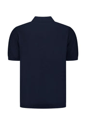 Strick-Poloshirt aus Baumwolle