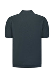 Strick-Poloshirt aus Baumwolle