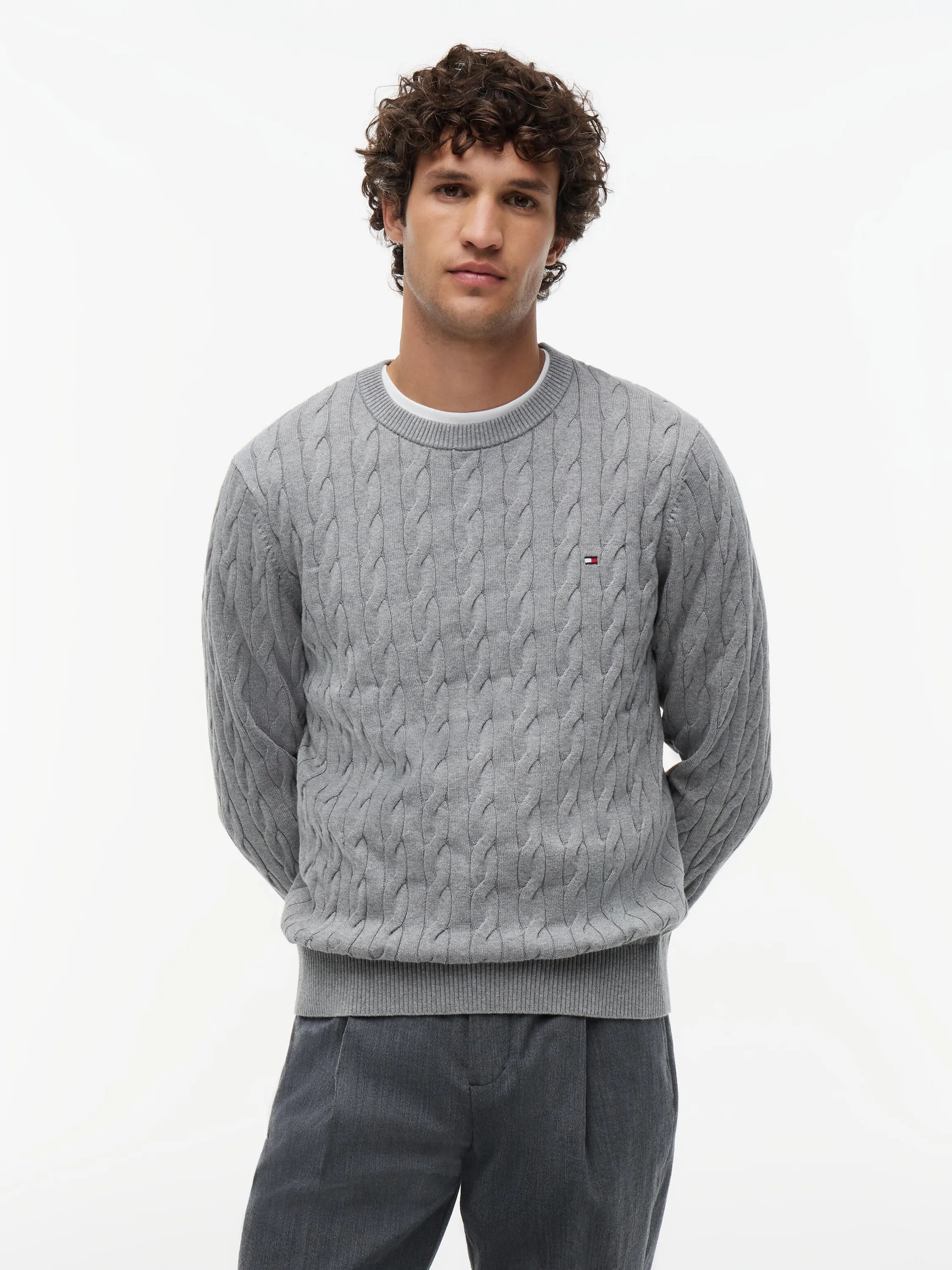 Strickpullover aus Baumwolle