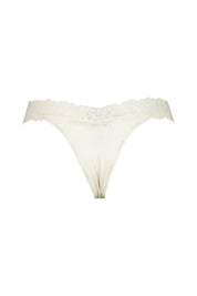 Thong mit Spitzendetails