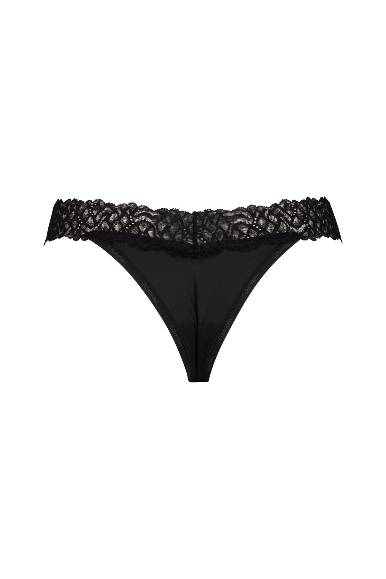 Thong mit Spitzendetails