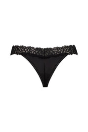 Thong mit Spitzendetails
