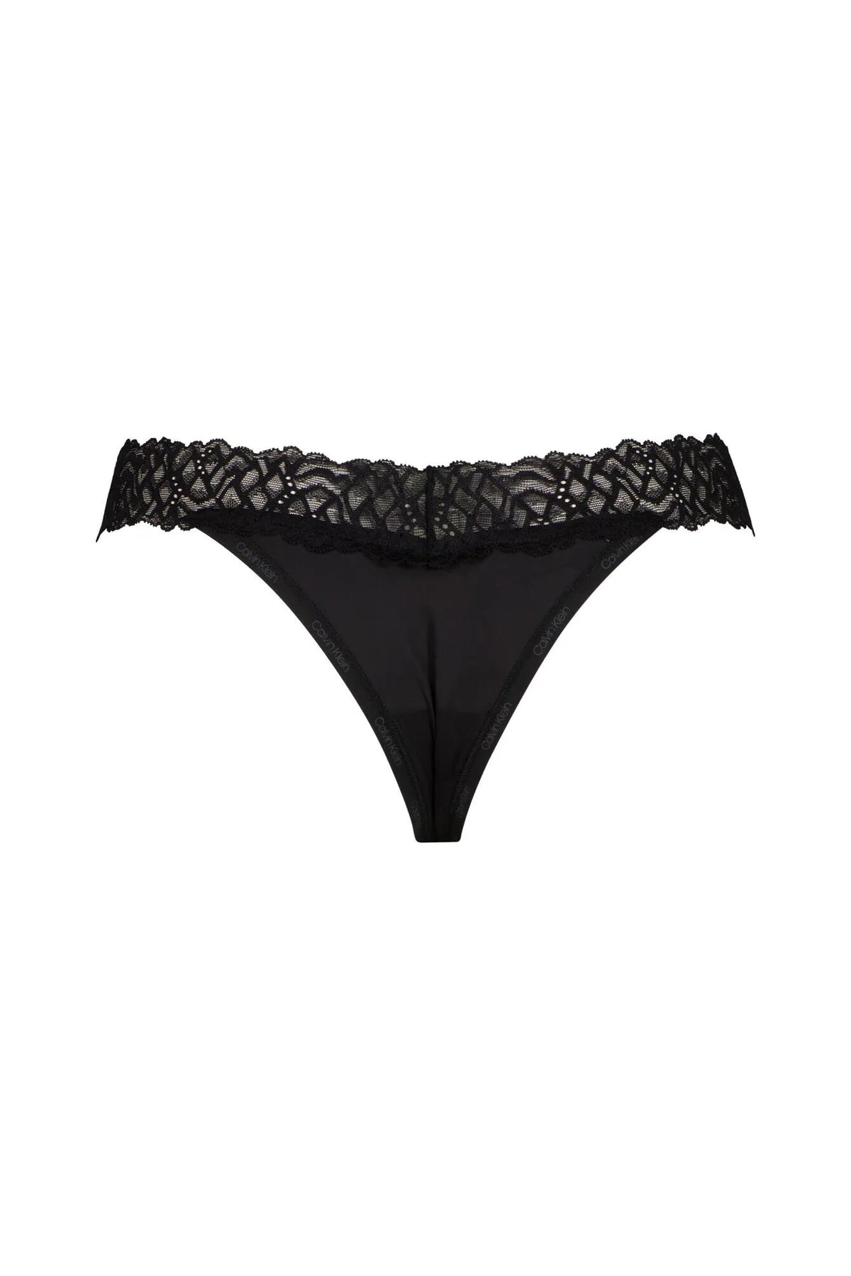 Thong mit Spitzendetails