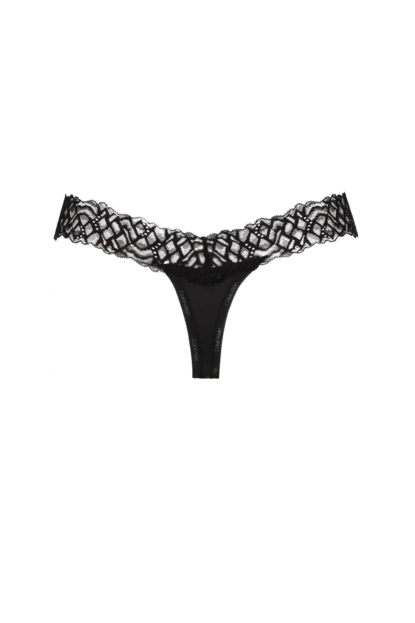 Thong mit Spitzendetails