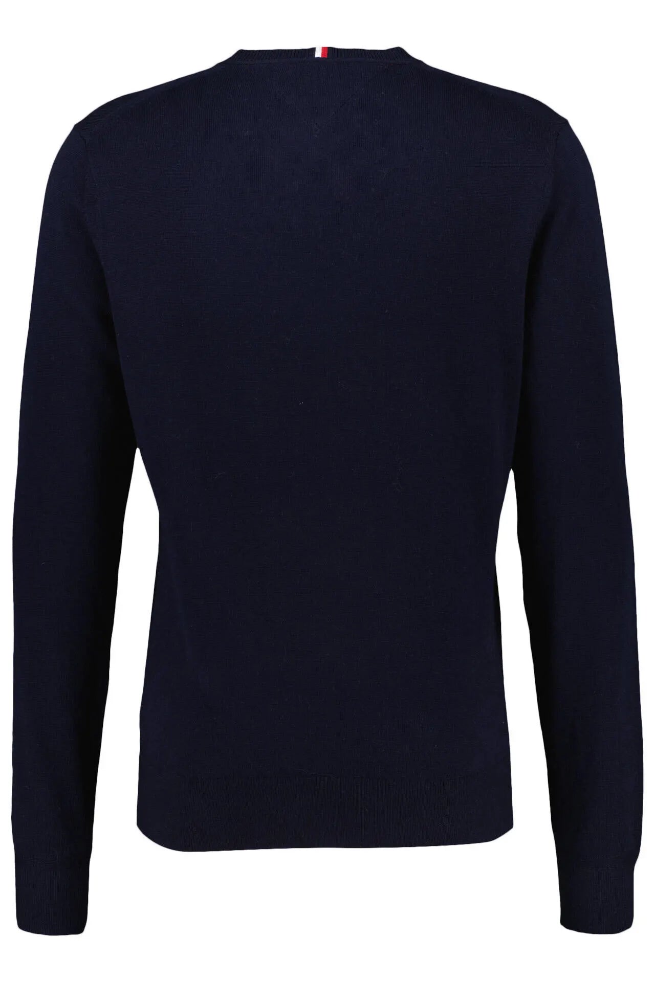 Feiner Strickpullover mit V-Ausschnitt