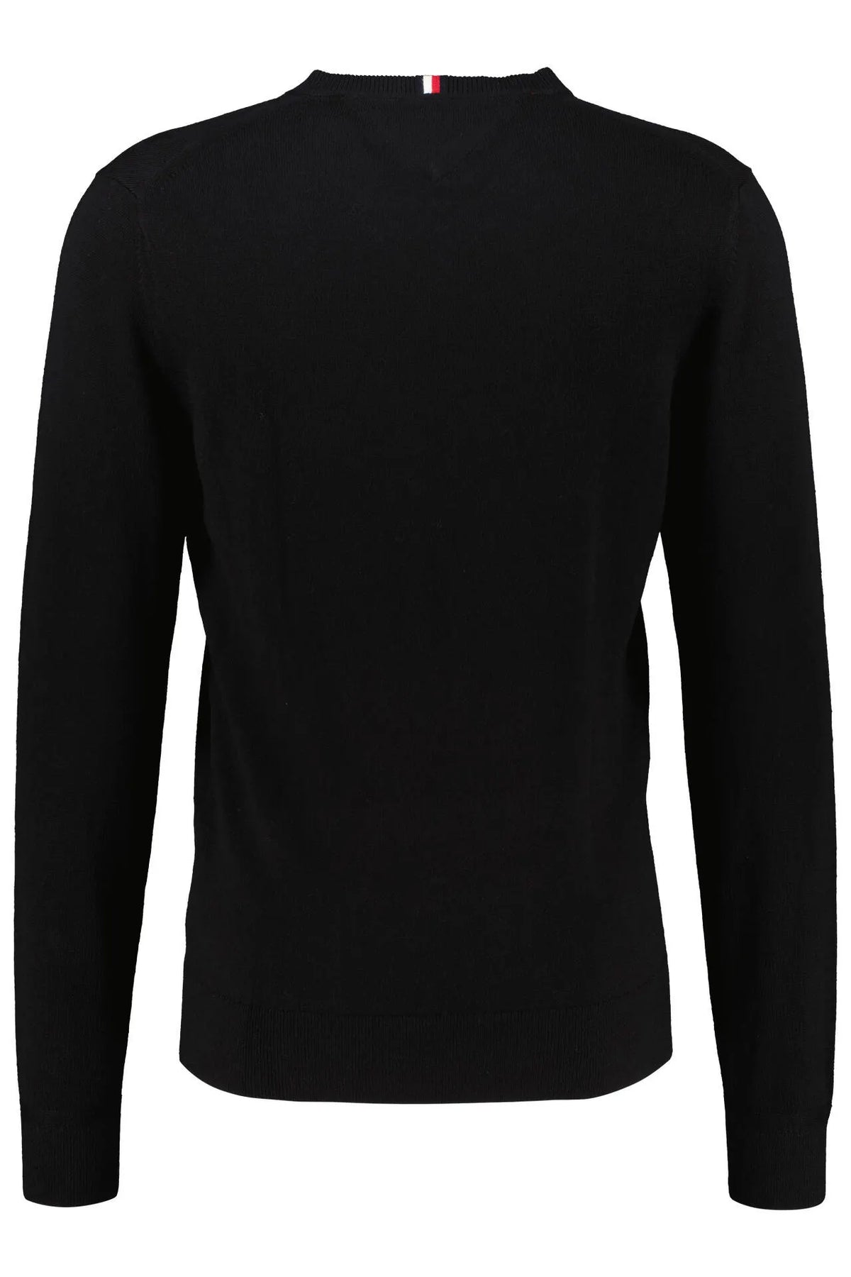 Feiner Strickpullover mit V-Ausschnitt