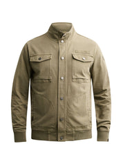 Feldjacke mit Stehkragen