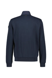 Hybrid-Jacke mit Baumwoll-Nylon-Mix