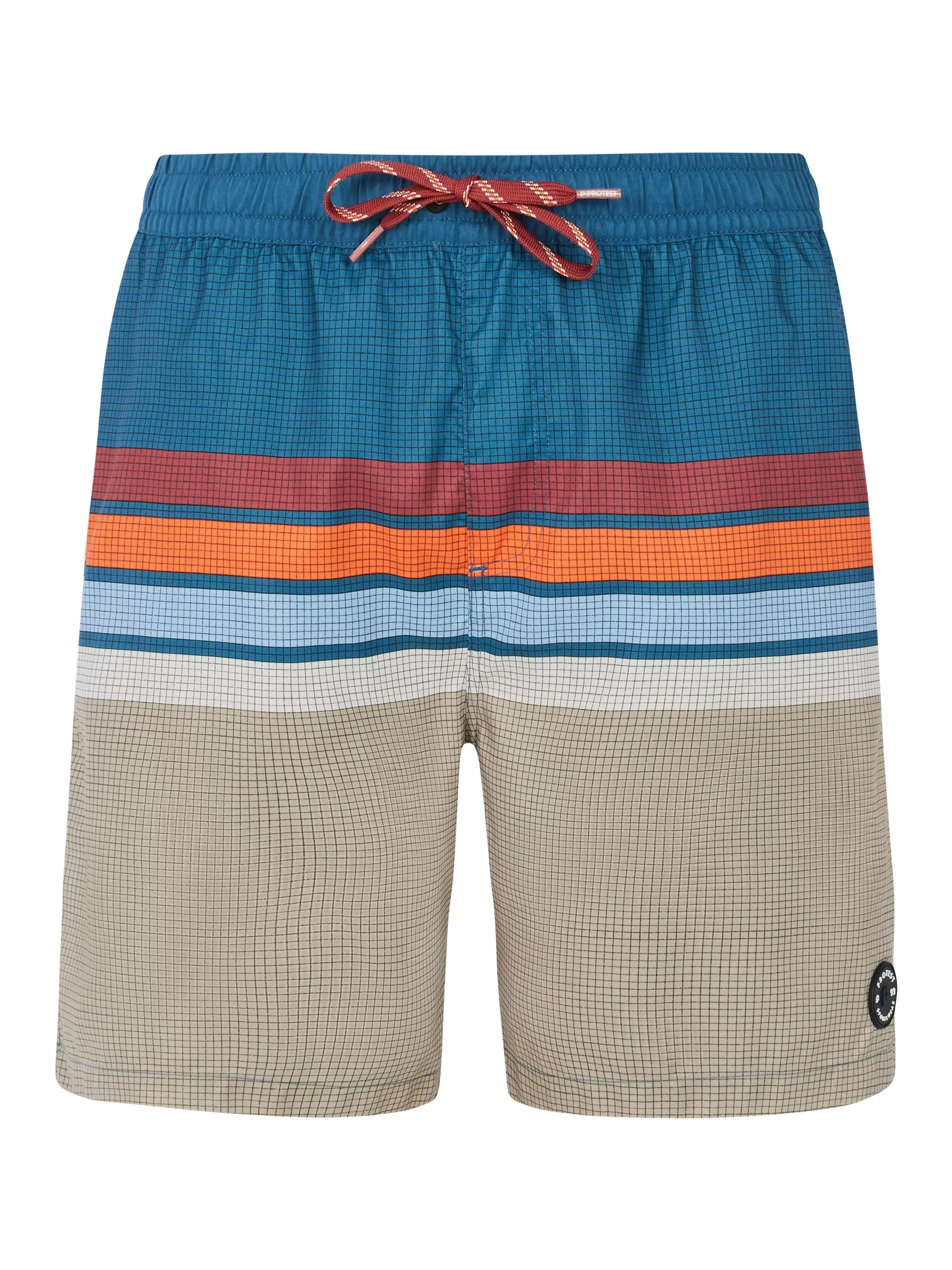 Badehose PRTAVIK gestreift