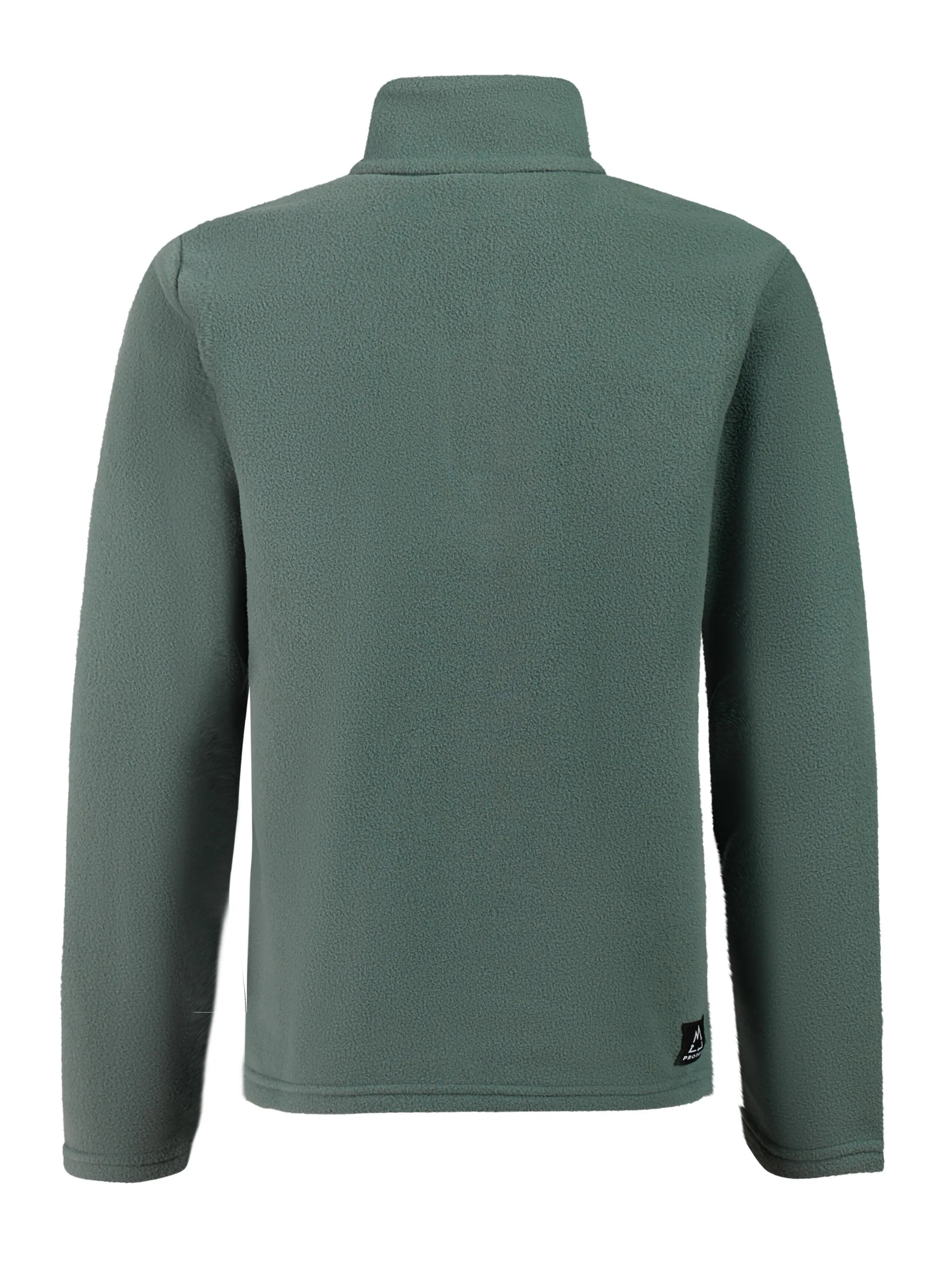 Fleecepullover mit Stehkragen