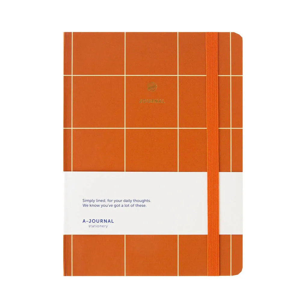 Notizbuch TERRACOTTA CHECKERED
