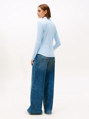 Hemdbluse aus Baumwolle