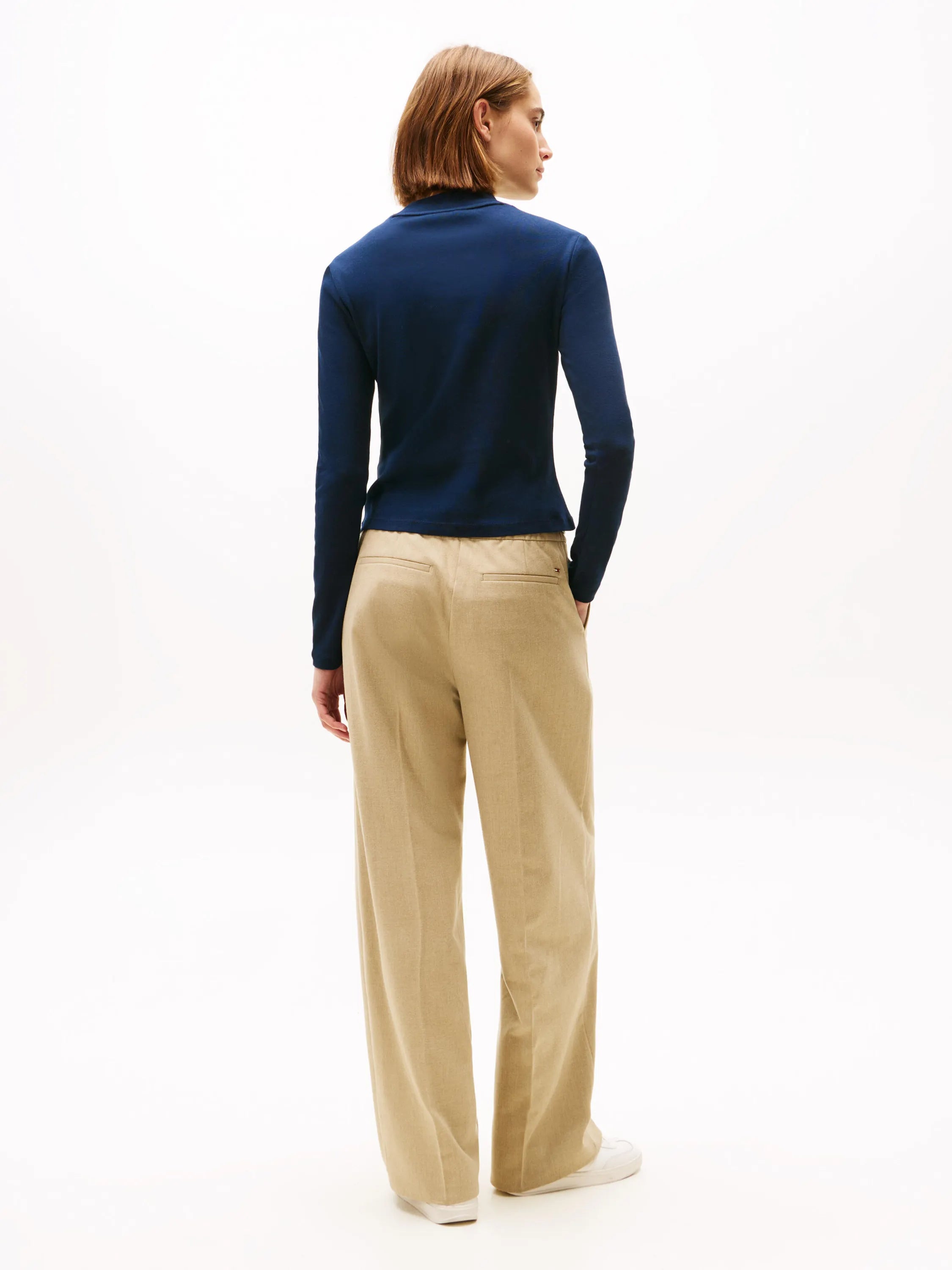 Langarmshirt aus Baumwolle