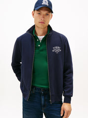 Sweatshirtjacke aus Baumwollmix