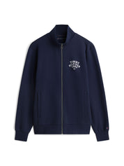 Sweatshirtjacke aus Baumwollmix