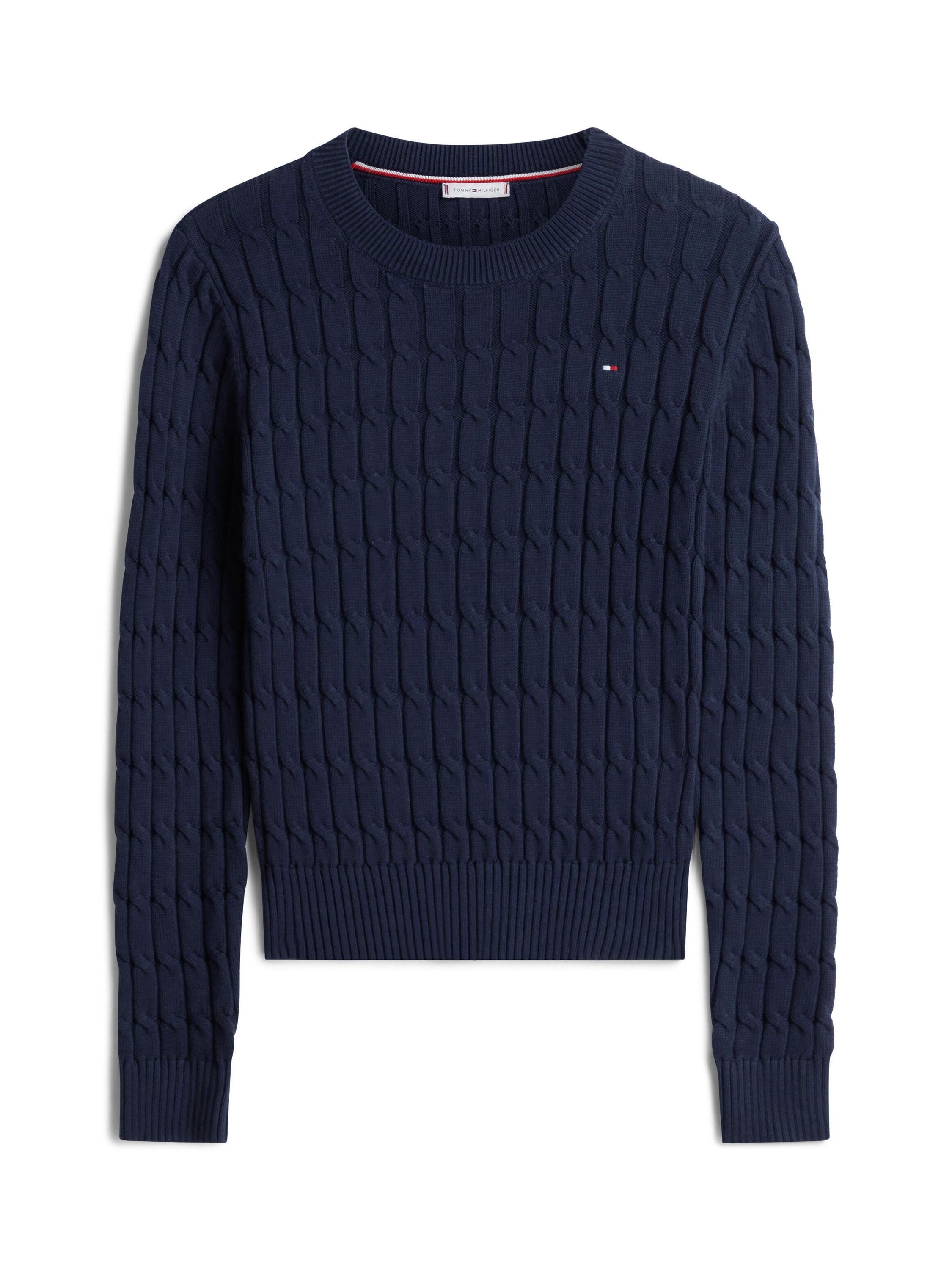 Strickpullover aus Baumwolle