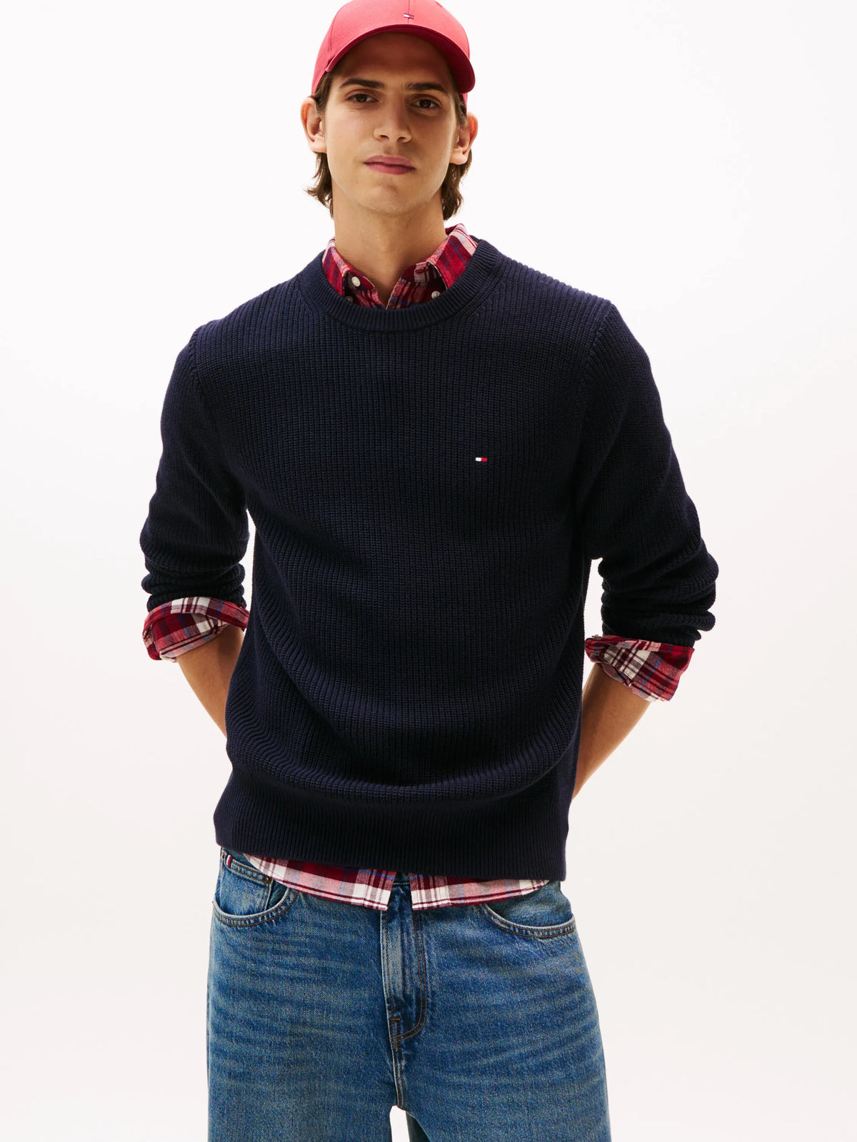 Strickpullover aus Baumwolle
