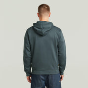 Sweatshirtjacke aus Baumwollmix