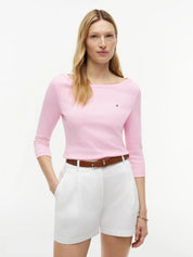 Langarmshirt aus Baumwolle