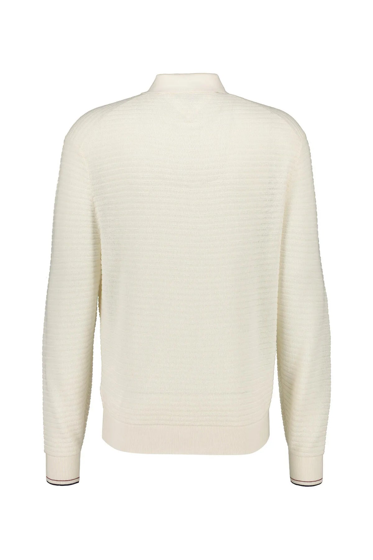 Strickpoloshirt aus Baumwollmix