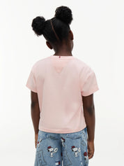 T-Shirt aus Baumwollmix