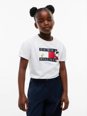 T-Shirt aus Baumwollmix