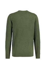 Melierter Strickpullover