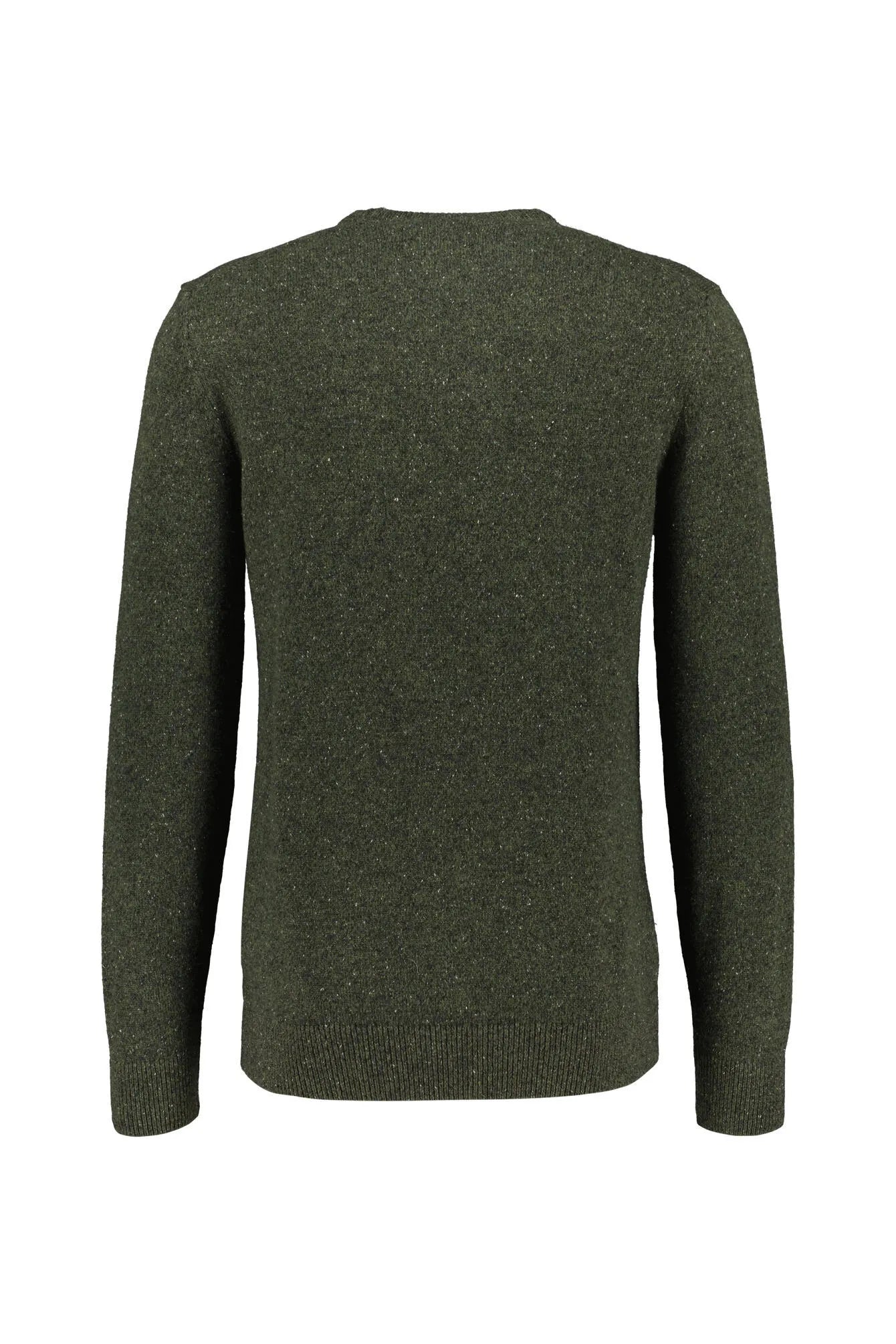 Melierter Strickpullover