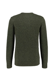 Melierter Strickpullover