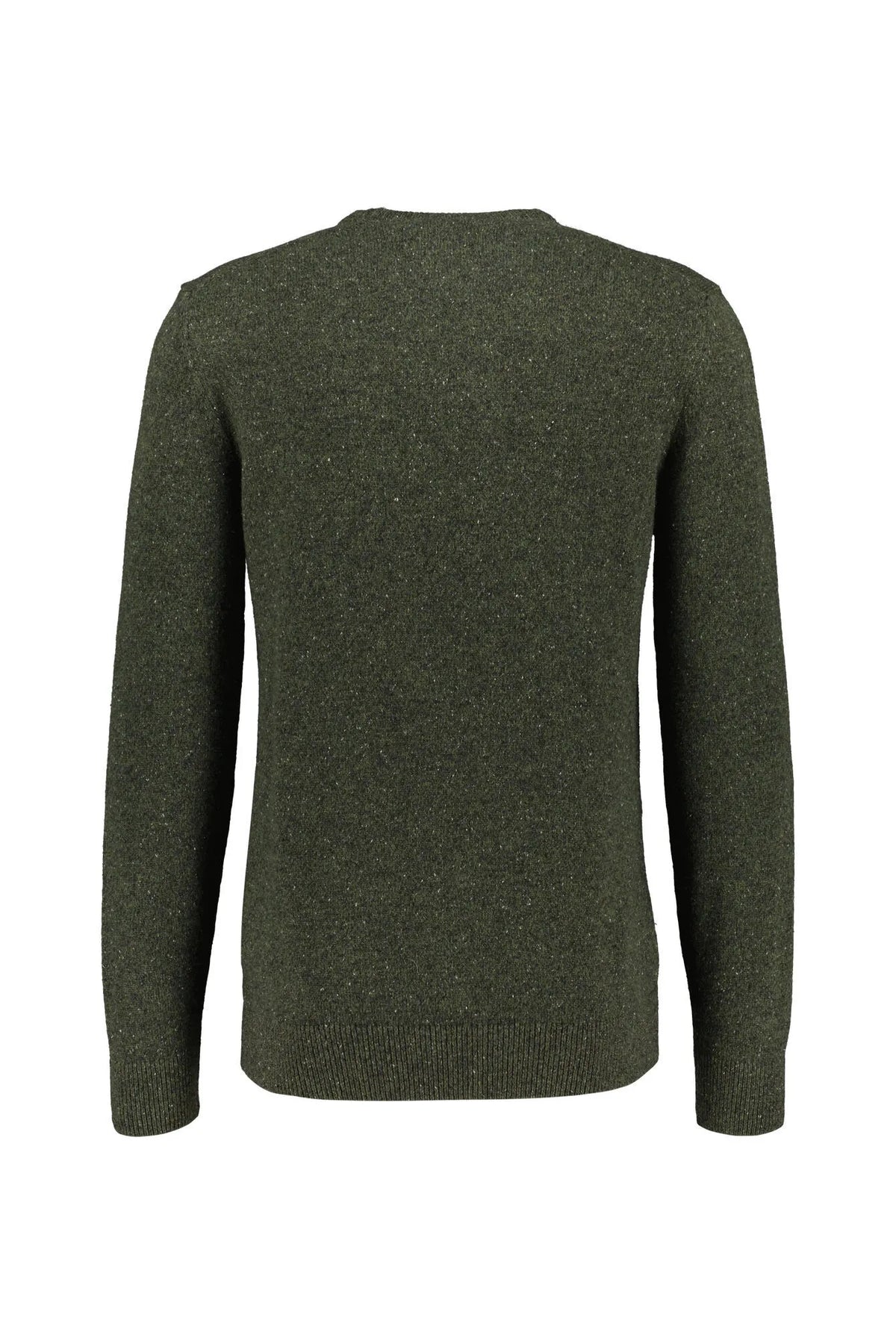Melierter Strickpullover