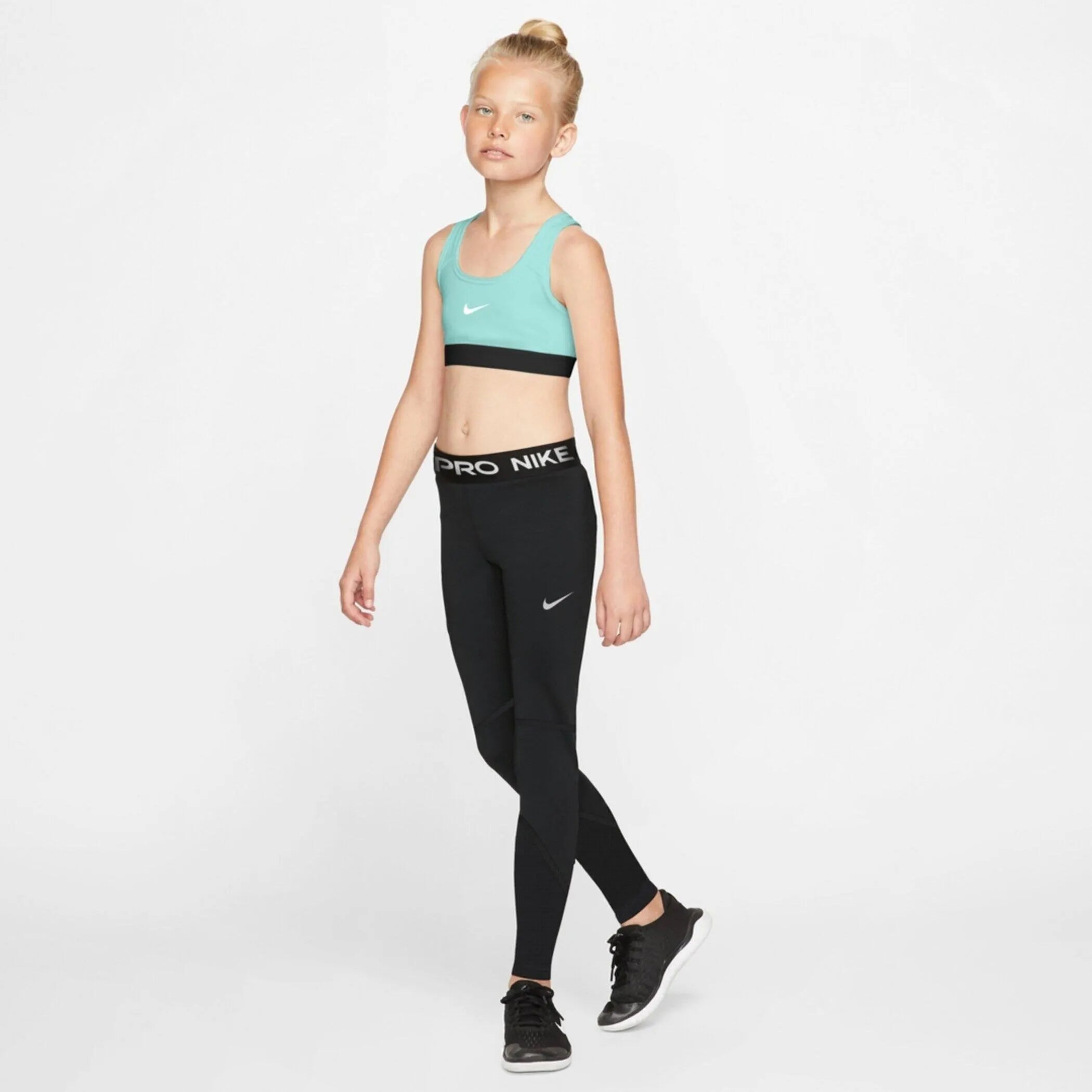 Trainings-Tights mit Logoprint