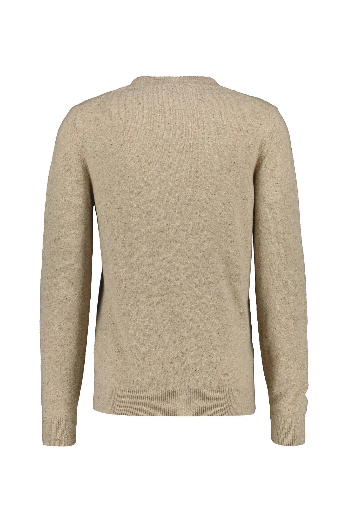 Melierter Strickpullover